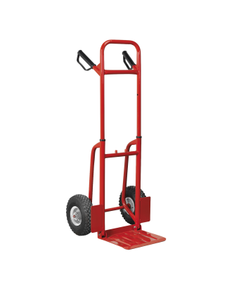 Folding Sack Truck with Pneumatic Tyres 200kg Capacity