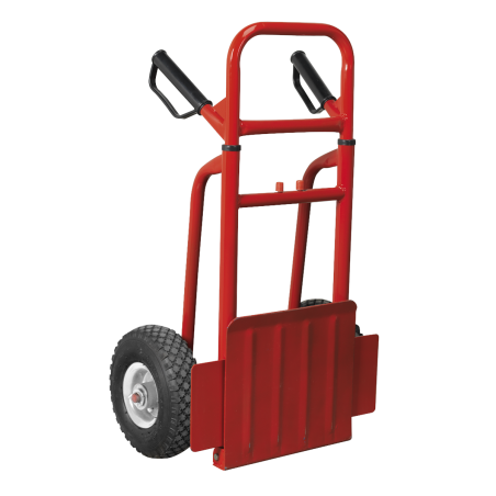 Folding Sack Truck with Pneumatic Tyres 200kg Capacity