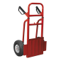 Folding Sack Truck with Pneumatic Tyres 200kg Capacity