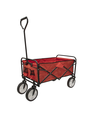 Folding Canvas Trolley 70kg Capacity