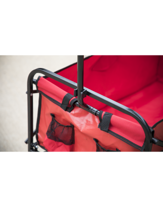 Folding Canvas Trolley 70kg Capacity