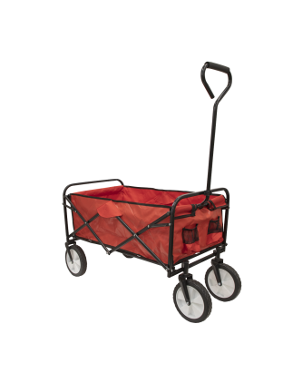 Folding Canvas Trolley 70kg Capacity