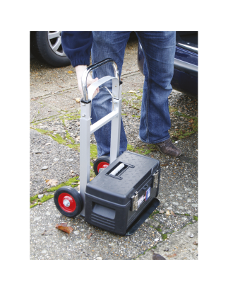 Folding Sack Truck Aluminium 90kg Capacity