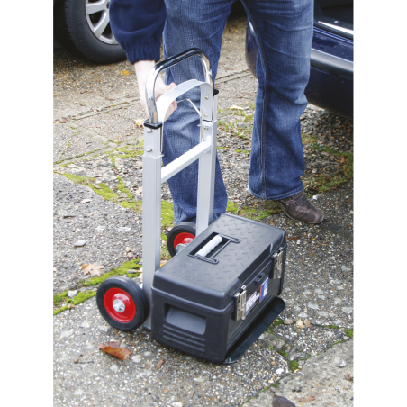 Folding Sack Truck Aluminium 90kg Capacity