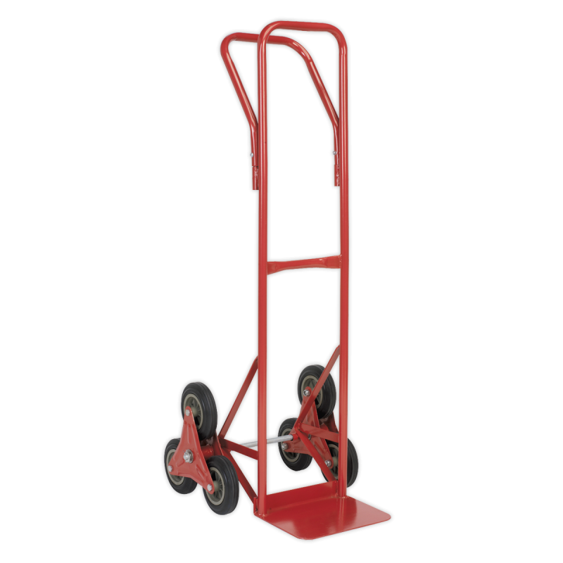 Stair Climbing Sack Truck with Solid Tyres 150kg Capacity