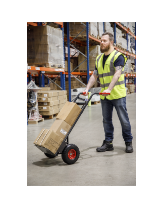 Premier Heavy-Duty Sack Truck with PU Tyres 250kg Capacity