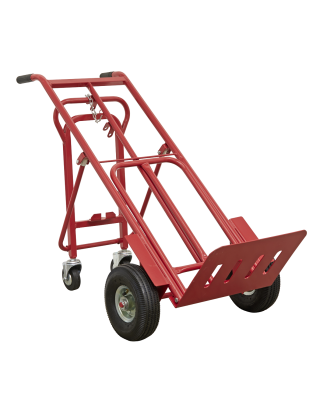 3-in-1 Sack Truck with Pneumatic Tyres 250kg Capacity