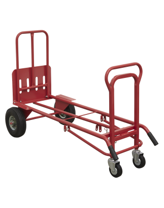 3-in-1 Sack Truck with Pneumatic Tyres 250kg Capacity