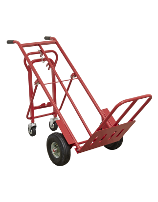 3-in-1 Sack Truck with Pneumatic Tyres 250kg Capacity