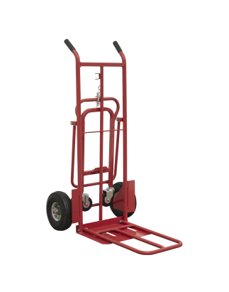 3-in-1 Sack Truck with Pneumatic Tyres 250kg Capacity