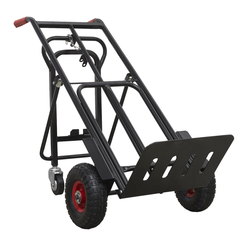 Premier Heavy-Duty 3-in-1 Sack Truck with PU Tyres 300kg Capacity