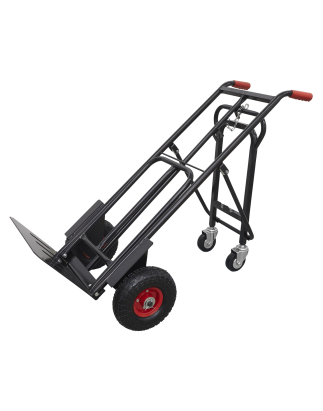 Premier Heavy-Duty 3-in-1 Sack Truck with PU Tyres 300kg Capacity