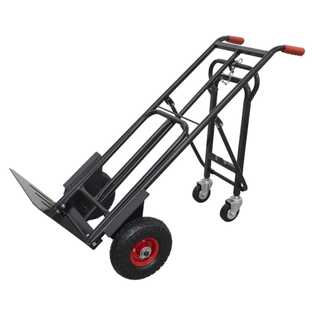 Premier Heavy-Duty 3-in-1 Sack Truck with PU Tyres 300kg Capacity