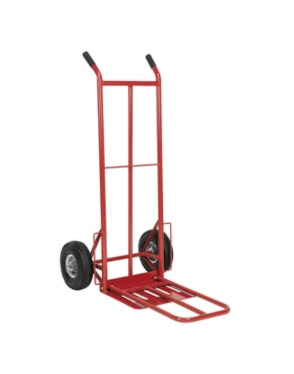 Folding Sack Truck with Pneumatic Tyres 250kg Capacity