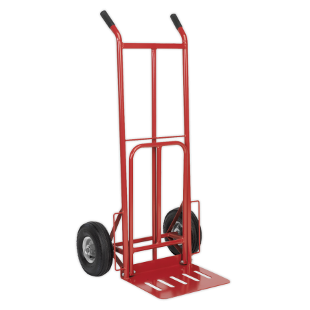 Folding Sack Truck with Pneumatic Tyres 250kg Capacity