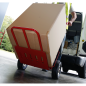 Folding Sack Truck with Pneumatic Tyres 250kg Capacity