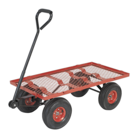 Platform Truck with Removable Sides, Pneumatic Tyres 200kg Capacity