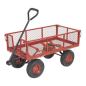 Platform Truck with Removable Sides, Pneumatic Tyres 200kg Capacity