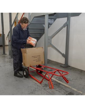 Sack Truck with Pneumatic Tyres 300kg Capacity