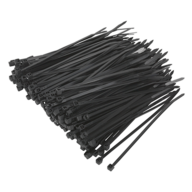 Cable Tie 100 x 2.5mm Black Pack of 200