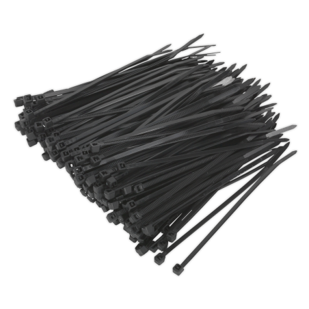 Cable Tie 100 x 2.5mm Black Pack of 200