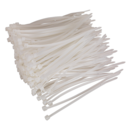 Cable Tie 100 x 2.5mm White Pack of 200