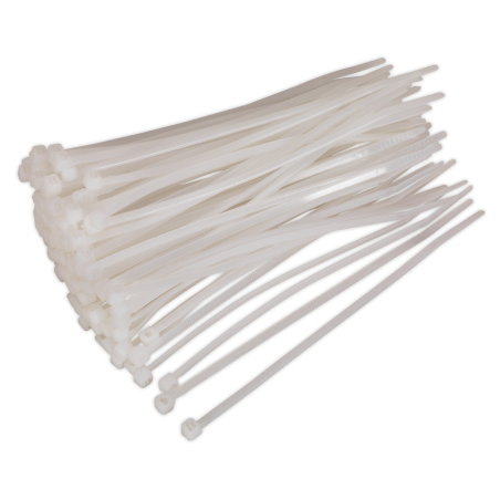 Cable Tie 150 x 3.6mm White Pack of 100