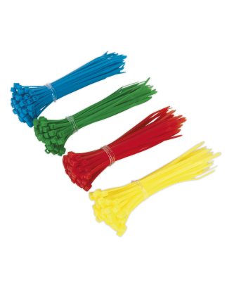 Cable Tie Assortment 100 x 2.5mm Pack of 200