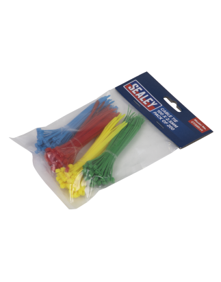 Cable Tie Assortment 100 x 2.5mm Pack of 200