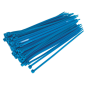 Attache-câble 200 x 4,4 mm Bleu Paquet de 100