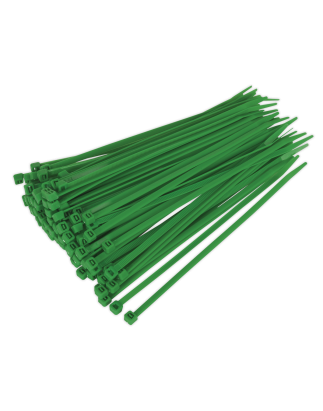 Cable Tie 200 x 4.4mm Green Pack of 100