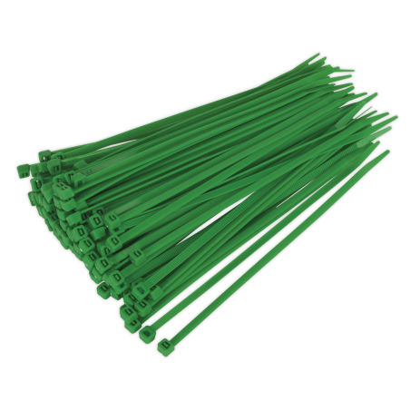 Cable Tie 200 x 4.4mm Green Pack of 100