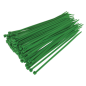 Cable Tie 200 x 4.4mm Green Pack of 100