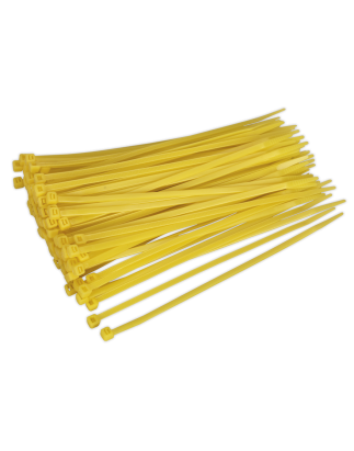 Cable Tie 200 x 4.4mm Yellow Pack of 100