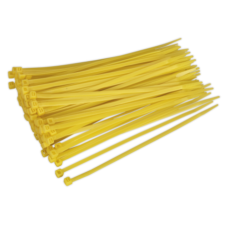 Cable Tie 200 x 4.4mm Yellow Pack of 100