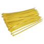 Attache-câble 200 x 4,4 mm Jaune Paquet de 100