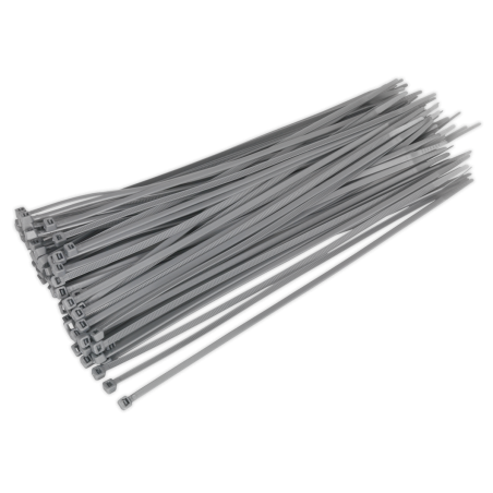 Cable Tie 300 x 4.4mm Silver Pack of 100