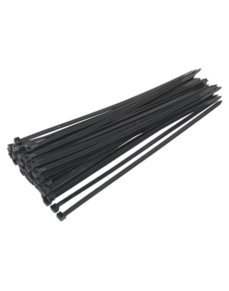 Cable Tie 350 x 7.6mm Black Pack of 50