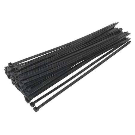 Cable Tie 350 x 7.6mm Black Pack of 50