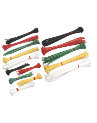 Cable Tie Assortment Pack of 375