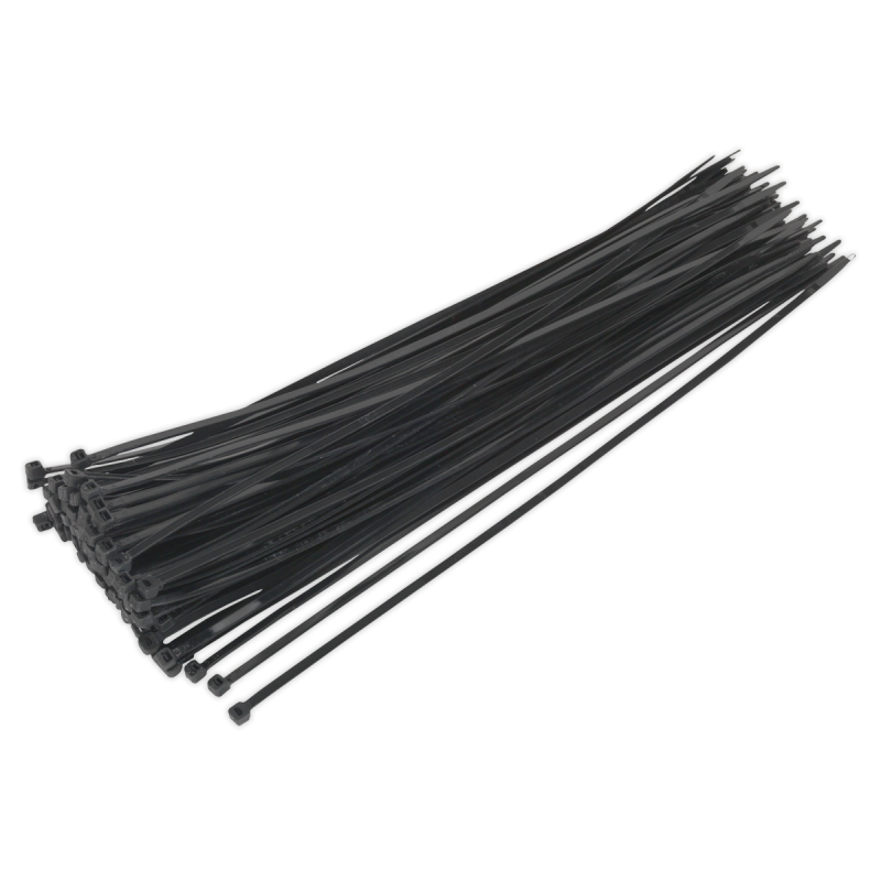 Cable Tie 380 x 4.8mm Black Pack of 100