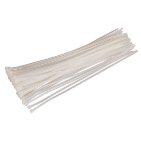 Cable Tie 380 x 4.8mm White Pack of 100