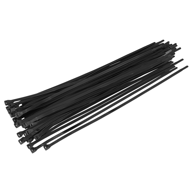 Cable Tie 450 x 7.6mm Black Pack of 50