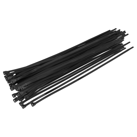 Cable Tie 450 x 7.6mm Black Pack of 50