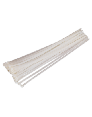 Attache-câble 450 x 7,6 mm Blanc Paquet de 50