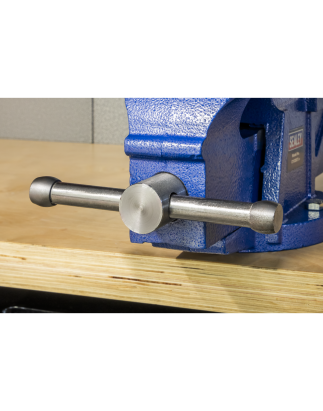 Professional Heavy-Duty Fixed Base Vice 125mm