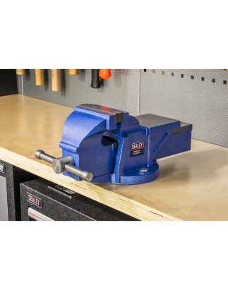 Professional Heavy-Duty Fixed Base Vice 125mm