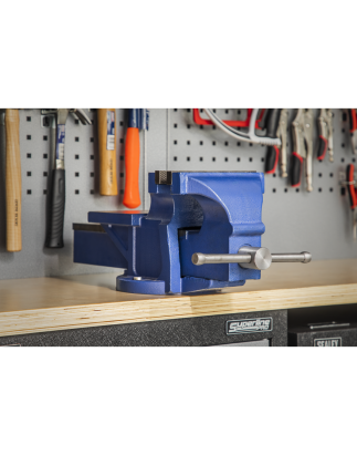 Professional Heavy-Duty Fixed Base Vice 200mm