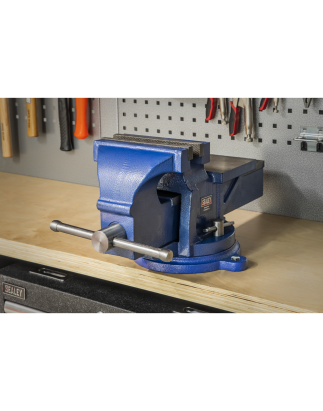 Professional Heavy-Duty Fixed Base Vice 200mm