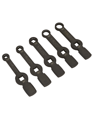 Brake Caliper Slogging Wrench Set 5pc